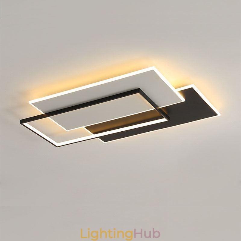 Flush Mount Minimalist Square Acrylic Ceiling Light
