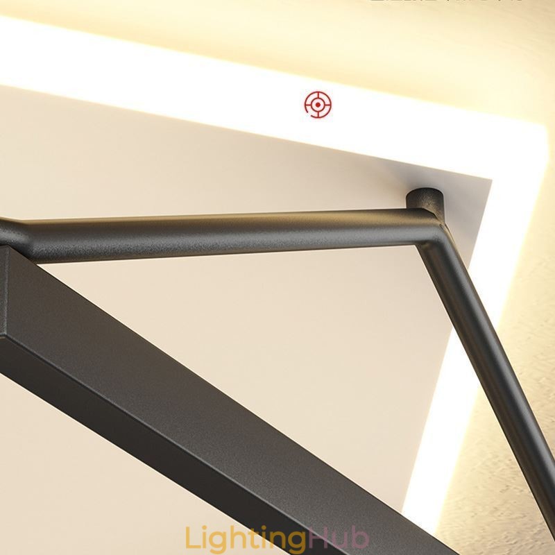 Flush Mount Hollow Three dimensional Ceiling Light 55cm