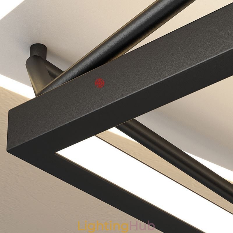 Flush Mount Hollow Three dimensional Ceiling Light 55cm