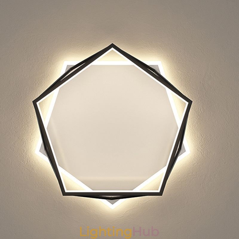 Flush Mount Hollow Three dimensional Ceiling Light 55cm