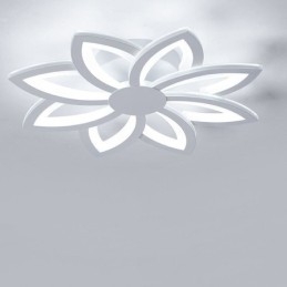 Flush Mount Eye catching Acrylic Flower Ceiling Light 55cm