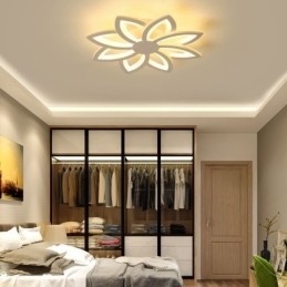 Flush Mount Eye catching Acrylic Flower Ceiling Light 55cm