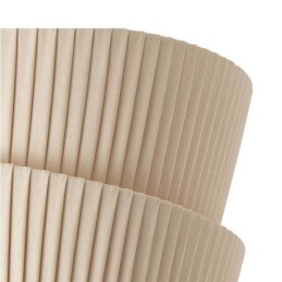 Wabi Sabi Flush Mount French Cream Style Double Layer Fabric Lampshade Ceiling Lamp