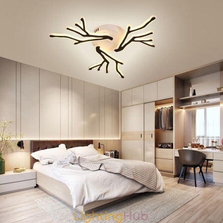 Flush Mount Acrylic Branch Ceiling Light Flush Mount Acrylic Branch Ceiling Light