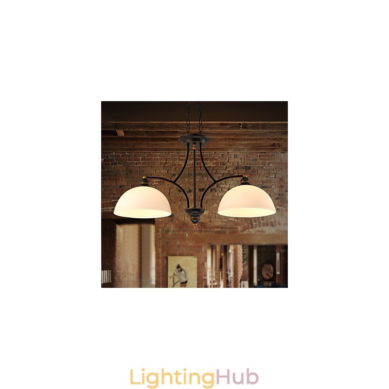 Retro Minimalist Ceiling Lamps European Style Glass Ceiling Lamps Lamp