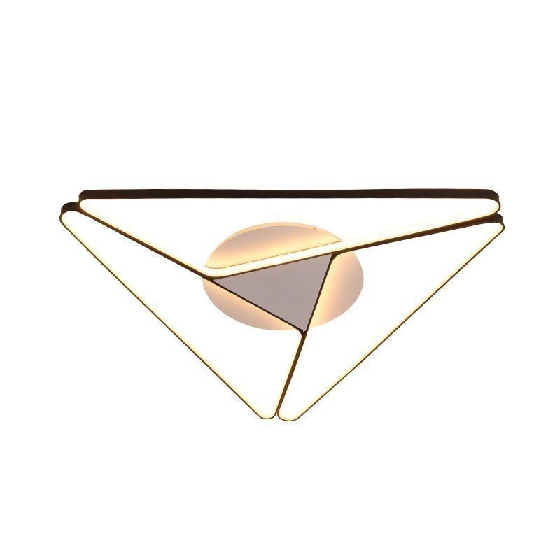 Flush Mount Minimalist Triangle Ceiling Light