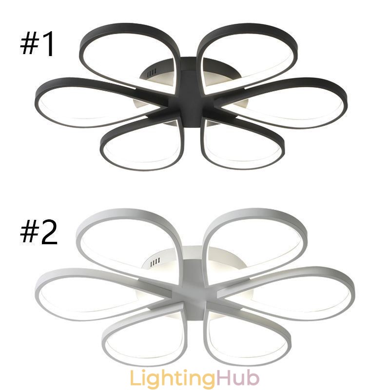 Flush Mount Minimalist Clover Ceiling Light
