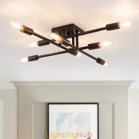 Country Retro Flush Mount American Industrial Style Decorative Ceiling Light Country Retro Flush Mount American Industrial Style Decorative Ceiling Light
