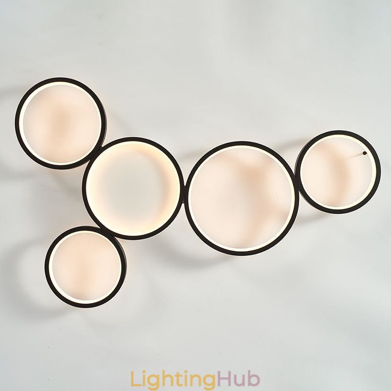 Modern Flush Mount Aluminum Art Ceiling Light