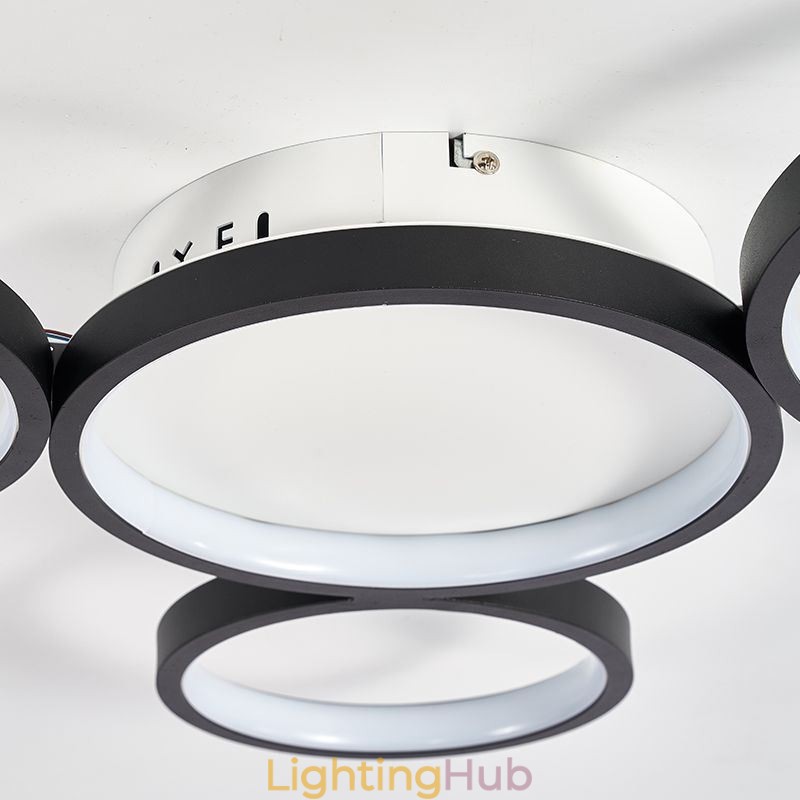 Modern Flush Mount Aluminum Art Ceiling Light