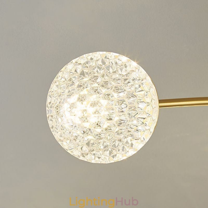 Modern Flush Mount Golden Ceiling Light Decorative Light Fixture