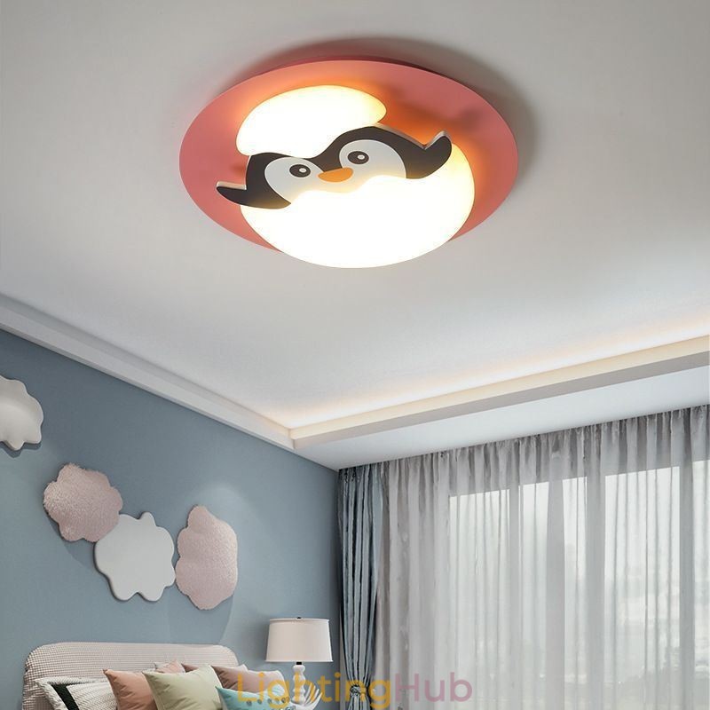 Cartoon Flush Mount Modern Decorative Ceiling Lamp