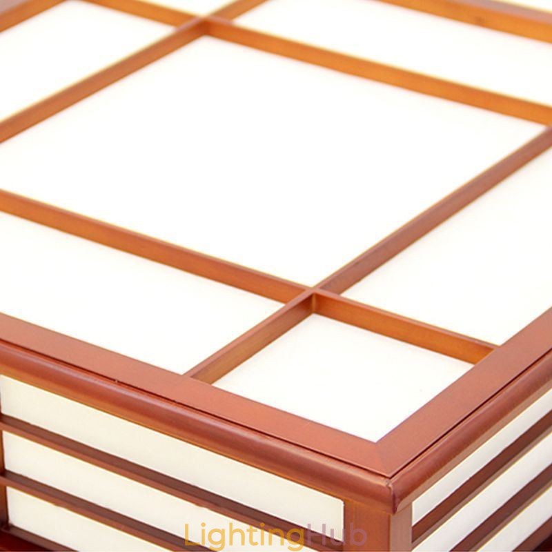 Retro Ceiling Light Decorative Wooden Ceiling Lamp