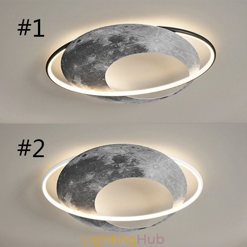 Ceiling Light Flush Mount Moon Ceiling Lamp