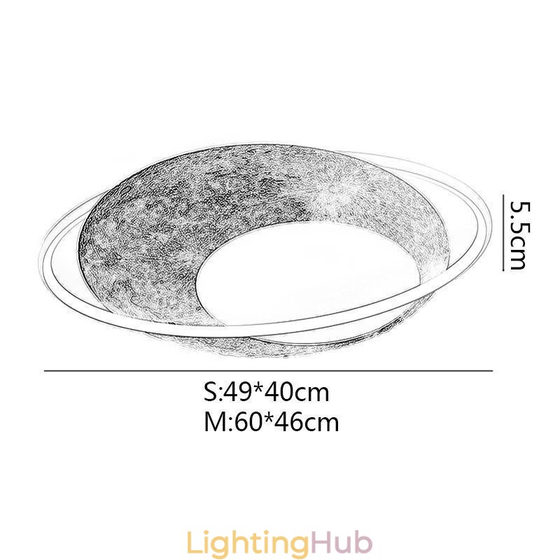 Ceiling Light Flush Mount Moon Ceiling Lamp