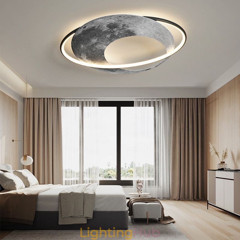 Ceiling Light Flush Mount Moon Ceiling Lamp