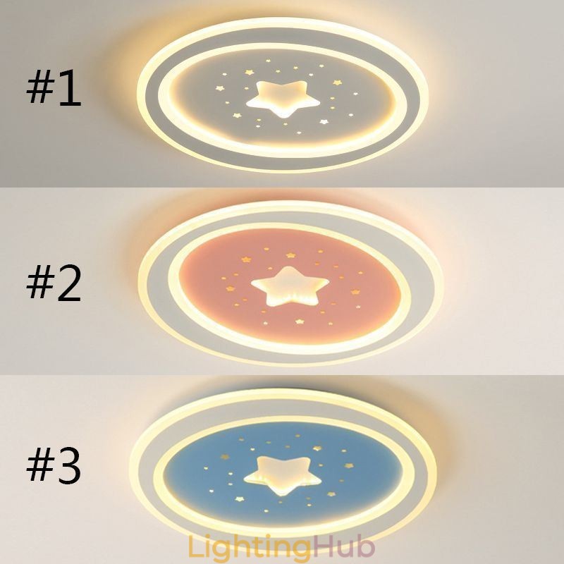 Ceiling Light Flush Mount Star Ceiling Lamp
