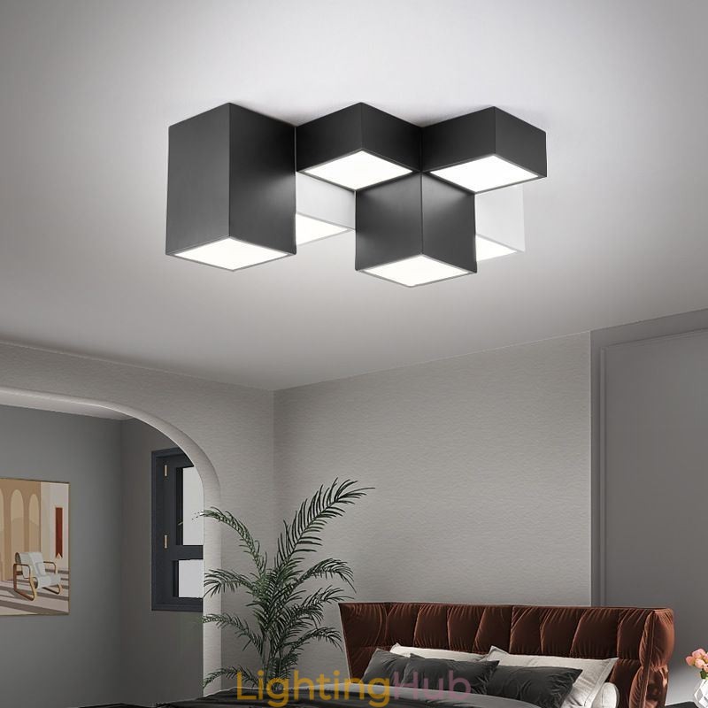 Modern Ceiling Light Rubik's Cube Ceiling Lighting