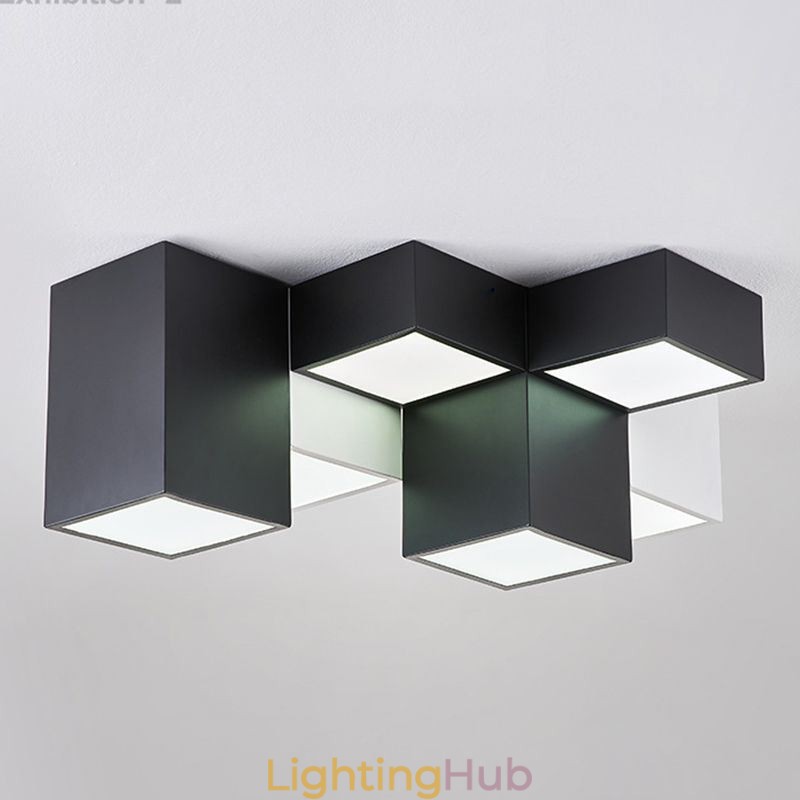 Modern Ceiling Light Rubik's Cube Ceiling Lighting