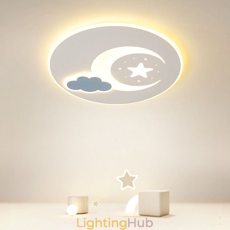 Simplicity Ceiling Light Moon & Star Ceiling Lamp