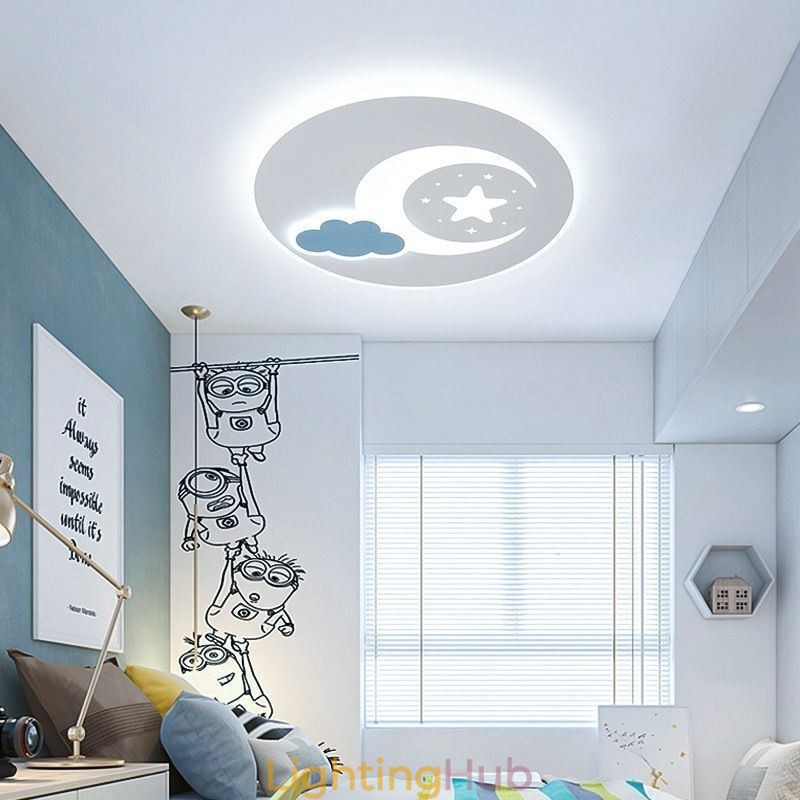 Simplicity Ceiling Light Moon & Star Ceiling Lamp