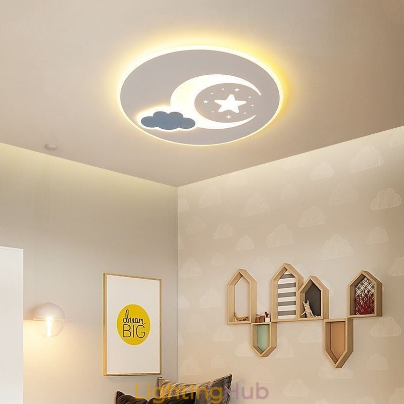 Simplicity Ceiling Light Moon & Star Ceiling Lamp