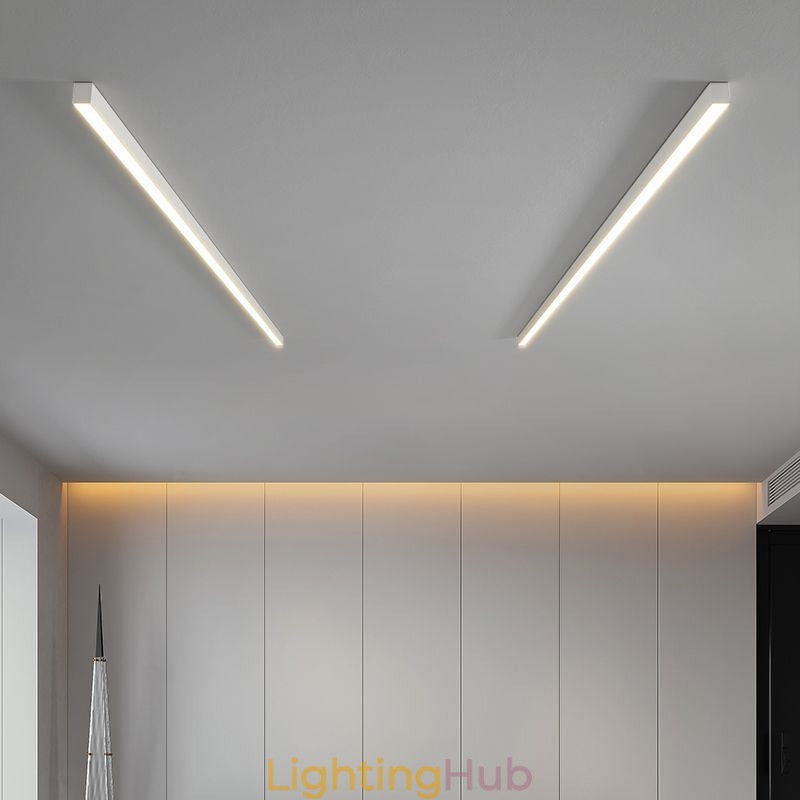 Modern Ceiling Light Long Strip Surface Mounted Ceiling Lamp