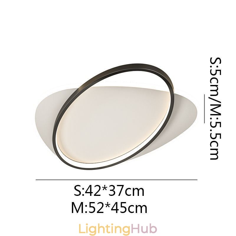 Modern Ceiling Lamp Oval Ceiling Light