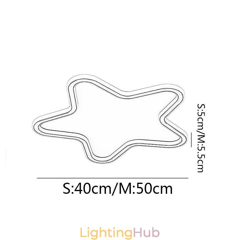 Modern Ceiling Lamp Star Shape Ceiling Light