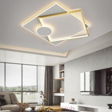 Modern Ceiling Light Square Geometric Acrylic Ceiling Lamp Modern Ceiling Light Square Geometric Acrylic Ceiling Lamp