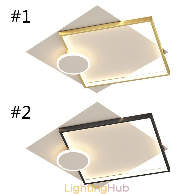 Modern Ceiling Light Square Geometric Acrylic Ceiling Lamp
