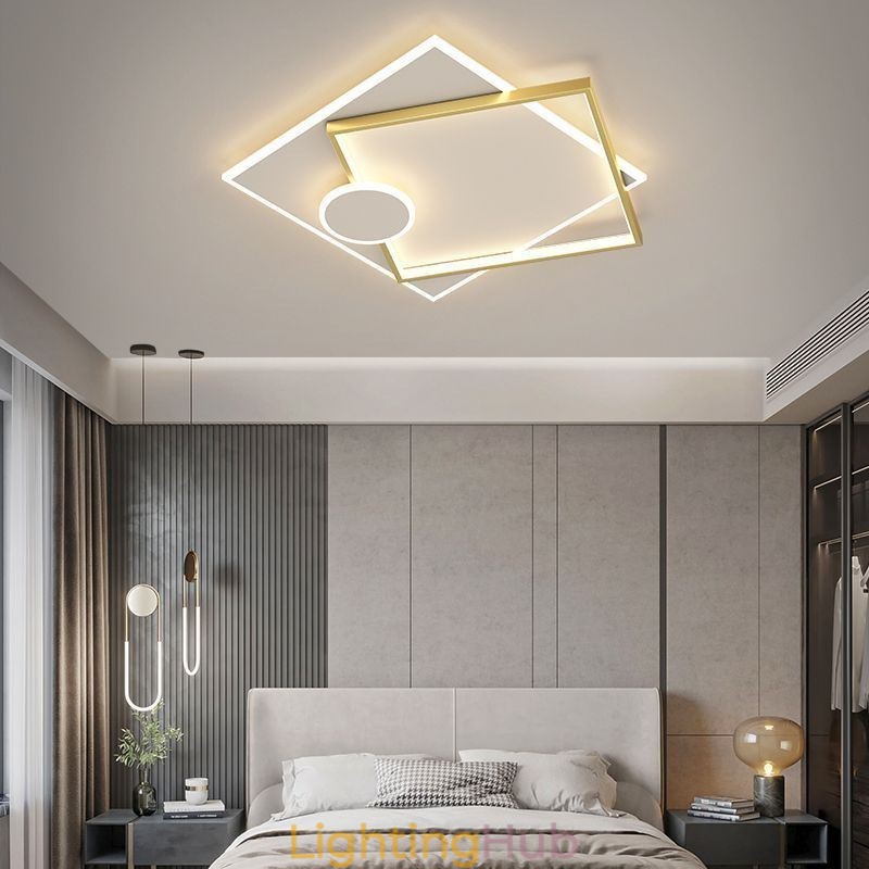 Modern Ceiling Light Square Geometric Acrylic Ceiling Lamp