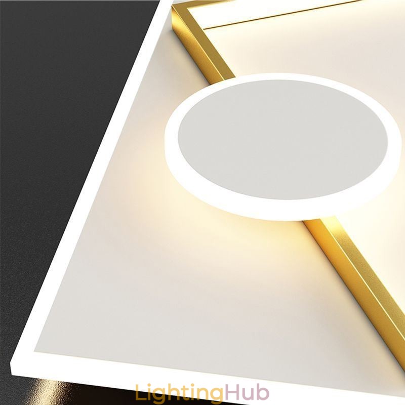 Modern Ceiling Light Square Geometric Acrylic Ceiling Lamp