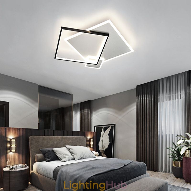 Modern Ceiling Light Geometric Square Ceiling Light