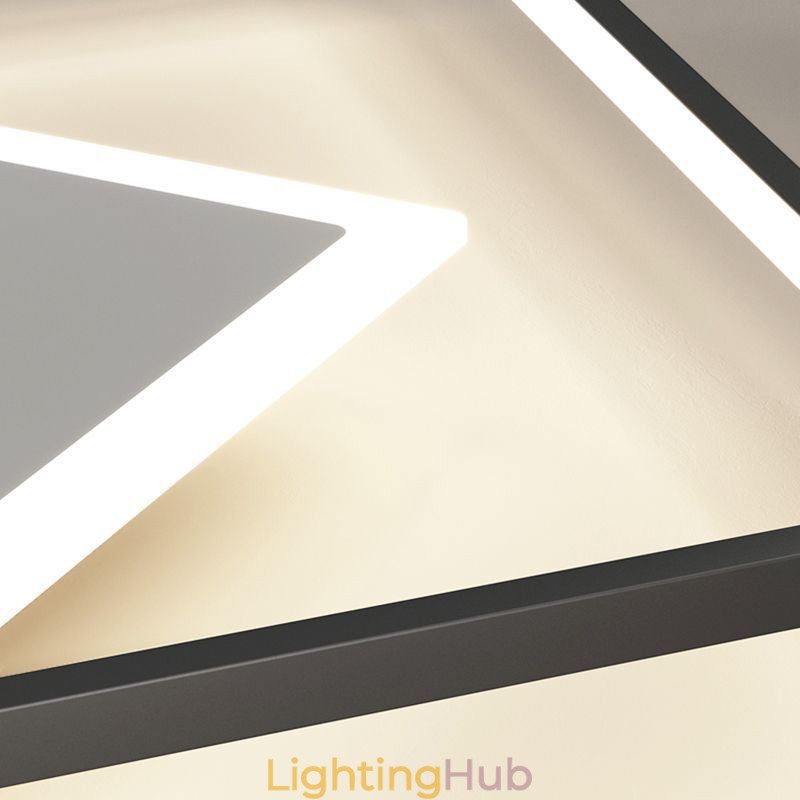 Modern Ceiling Light Geometric Square Ceiling Light