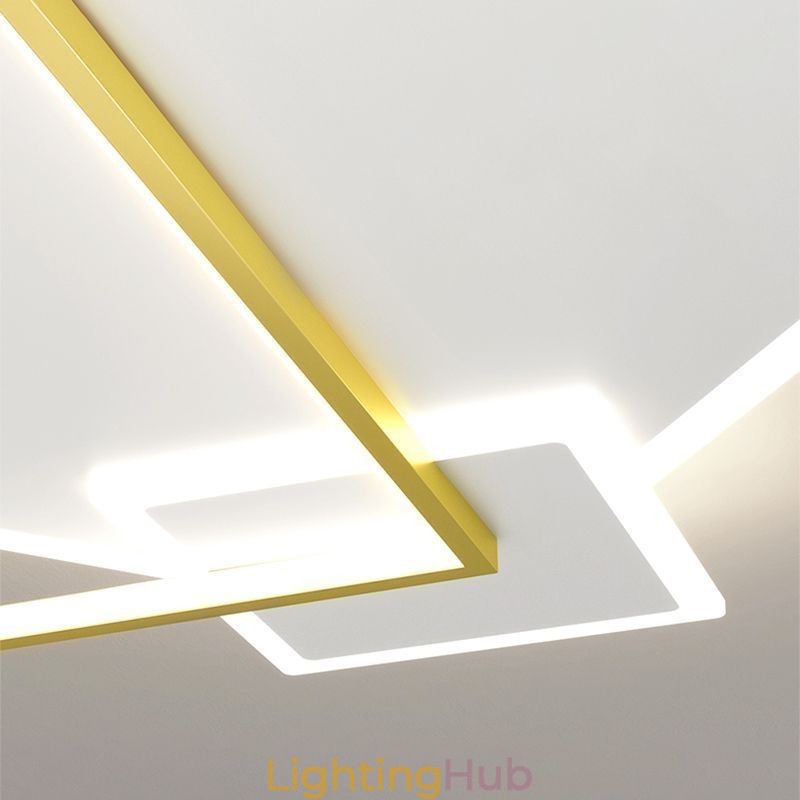 Modern Ceiling Light Geometric Square Ceiling Light