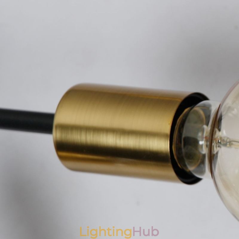 Modern Ceiling Light Fixture Black Vintage Chandelier