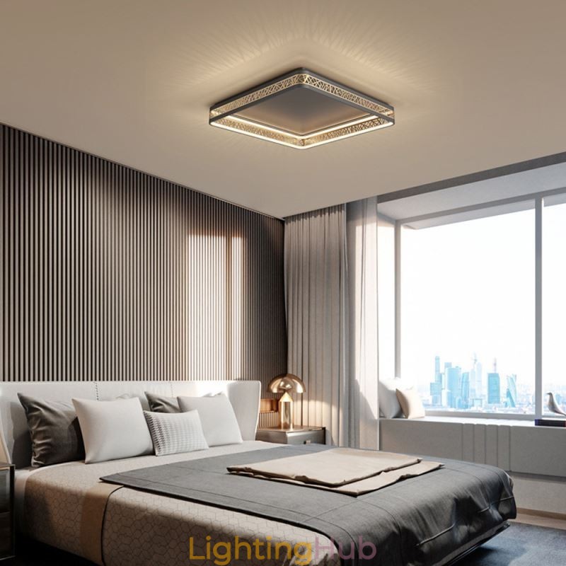 Ceiling Light Bird Nest Square Lamp Modern Fixtures