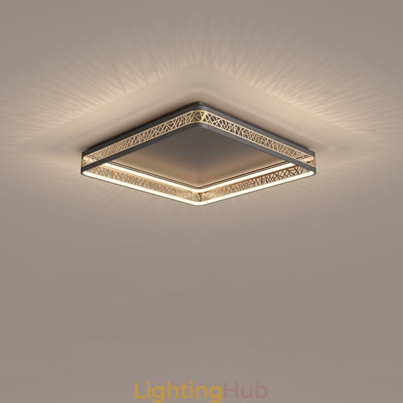 Ceiling Light Bird Nest Square Lamp Modern Fixtures