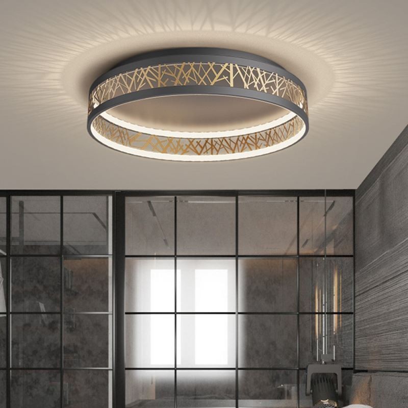 Ceiling Light Bird Nest Round Lamp Modern Fixtures
