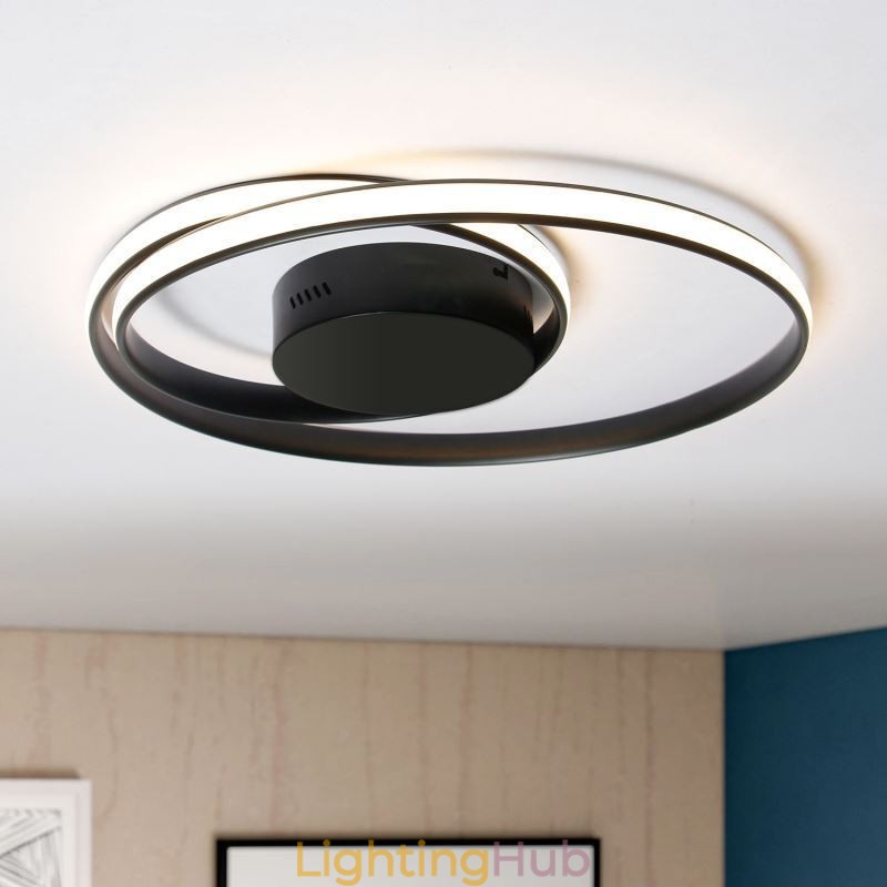 Modern Ceiling Lights Double Round Lamps