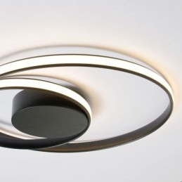 Modern Ceiling Lights Double Round Lamps