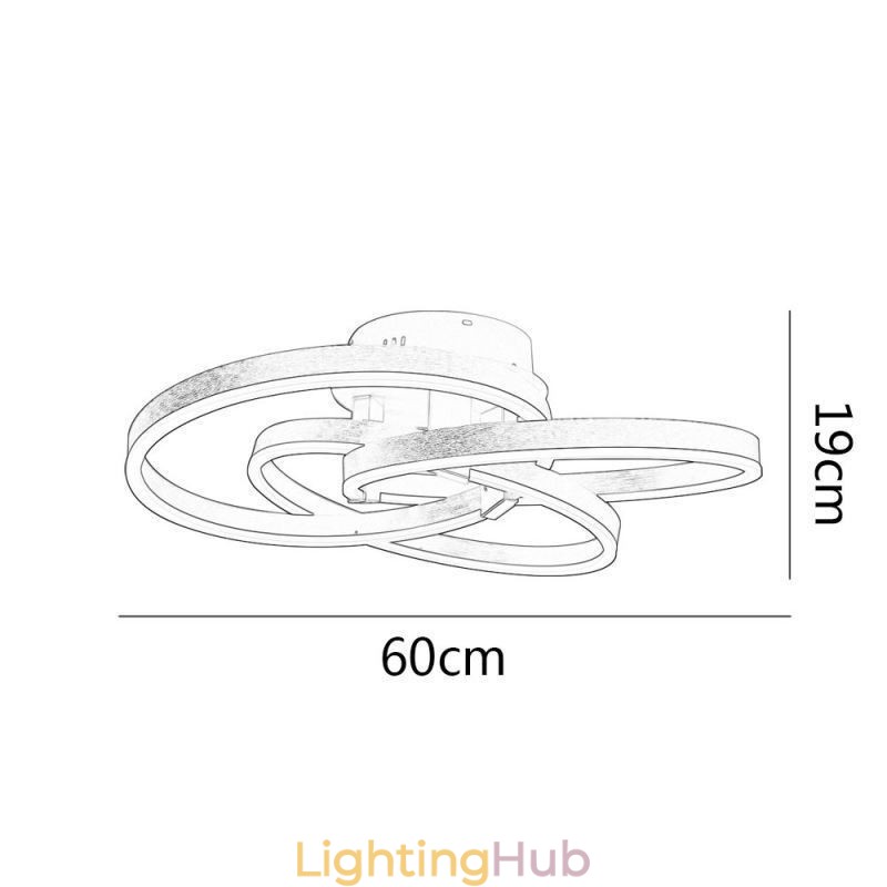 Modern Ceiling Light 3 Ring Ceiling Lamp