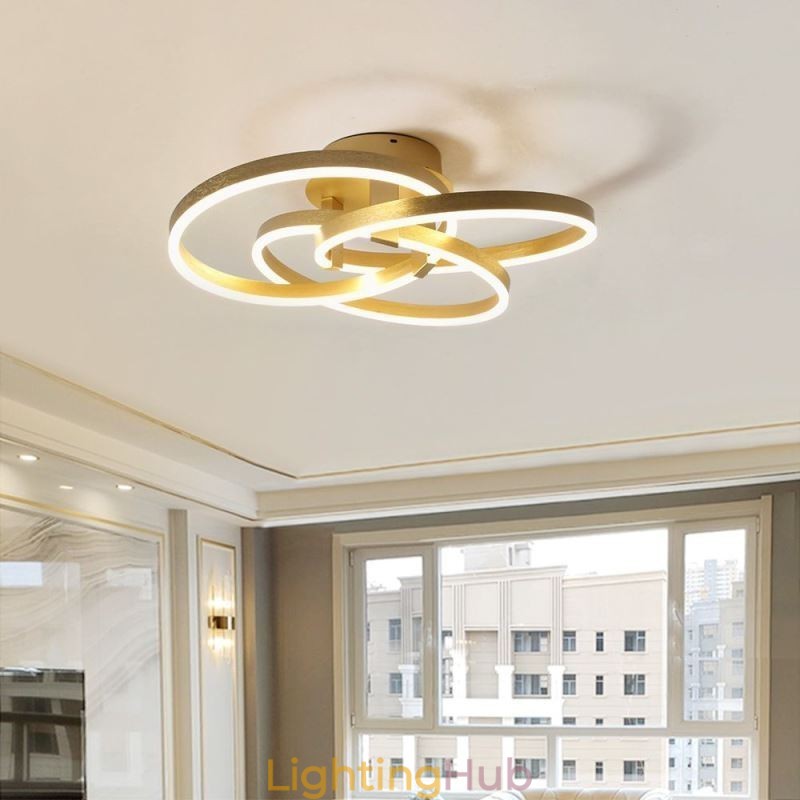 Modern Ceiling Light 3 Ring Ceiling Lamp