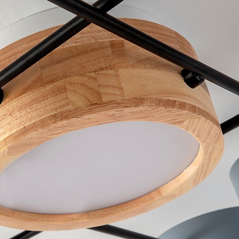 Modern Molecular Shape Acrylic Ceiling Lamp