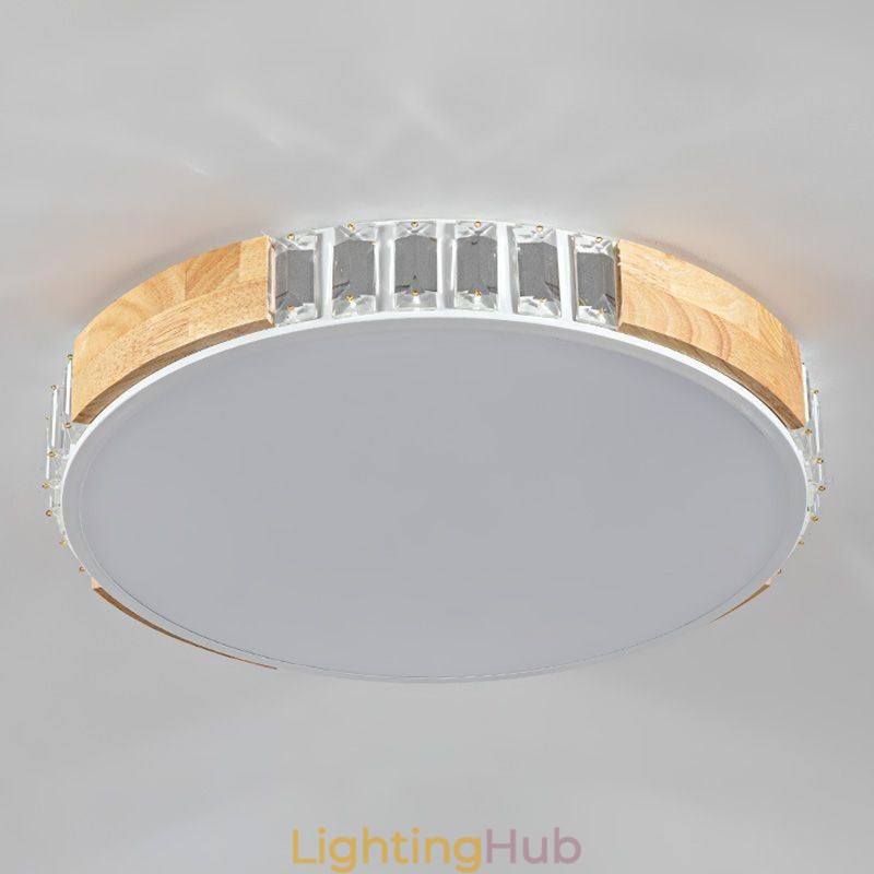 Japanese Ceiling Light Minimalist Flush Mount Lighting Fixture