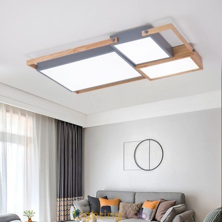 Modern Ceiling Light Splicing Rectangular Ceiling Lamp Modern Ceiling Light Splicing Rectangular Ceiling Lamp