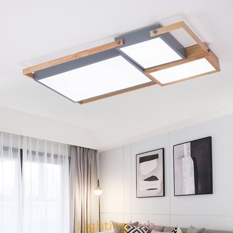 Modern Ceiling Light Splicing Rectangular Ceiling Lamp