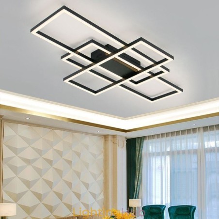 Modern Ceiling Light Geometric Square Ceiling Lamp Modern Ceiling Light Geometric Square Ceiling Lamp