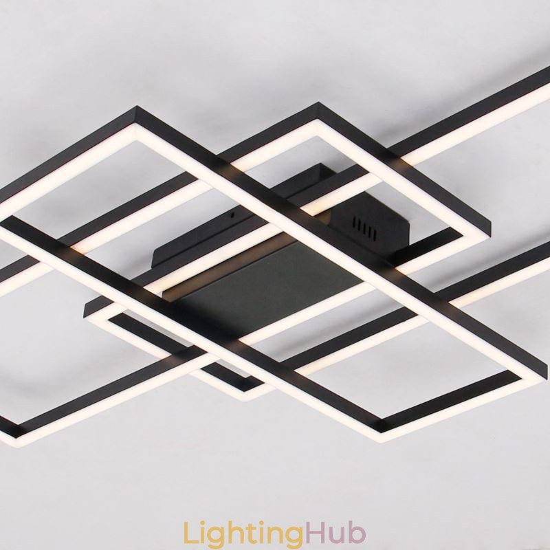 Modern Ceiling Light Geometric Square Ceiling Lamp